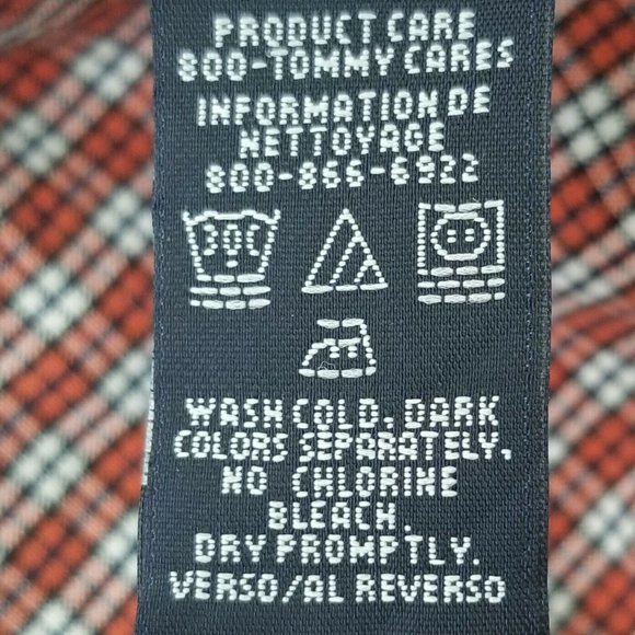 Tommy Hilfiger Sz M Boys Shirt M10 - Picture 6 of 6